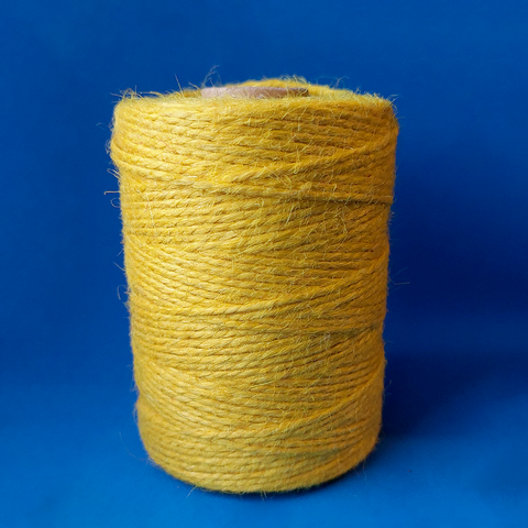 Веревка джутовая д.8 мм для плетения корзин