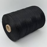 Нитка капроновая черная 1.2 мм 187 текс 1 кг 1560 м НПАЧ-187/3-1000 фото
